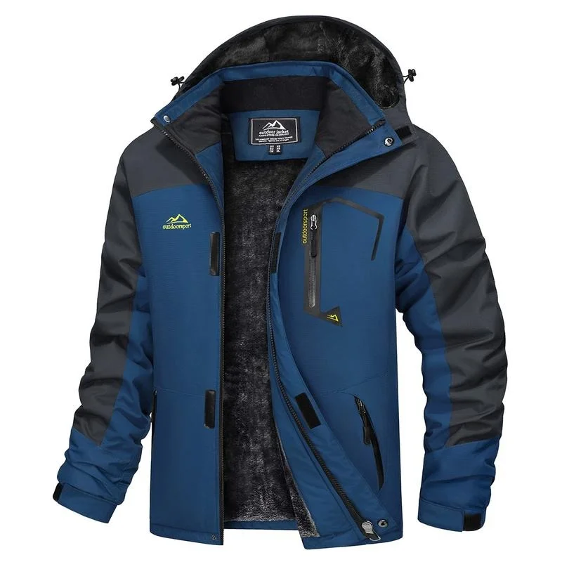 Men's Fleece-Lined Winter Jacket