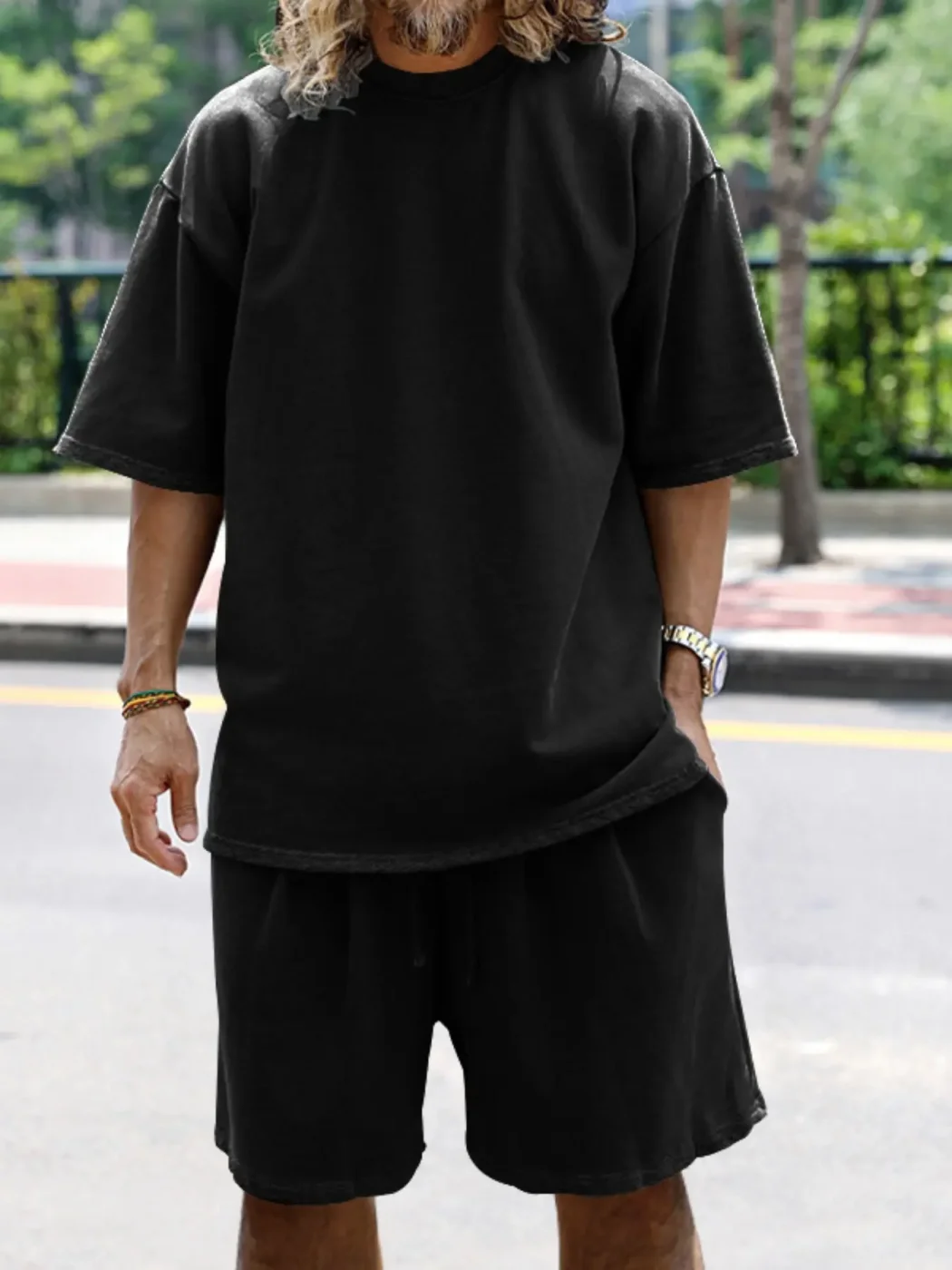Men's Casual Two-Piece Set
