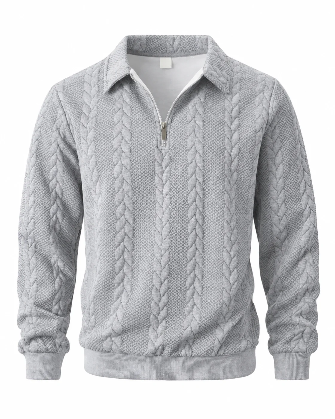 Men's Knit Polo Pullover