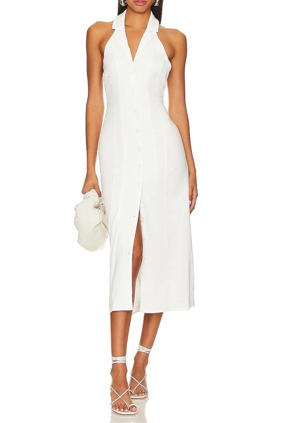 Button Down Midi Dress