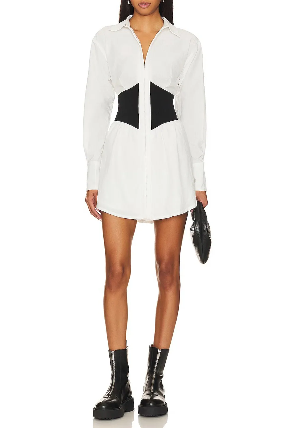 Corset Shirt Dress