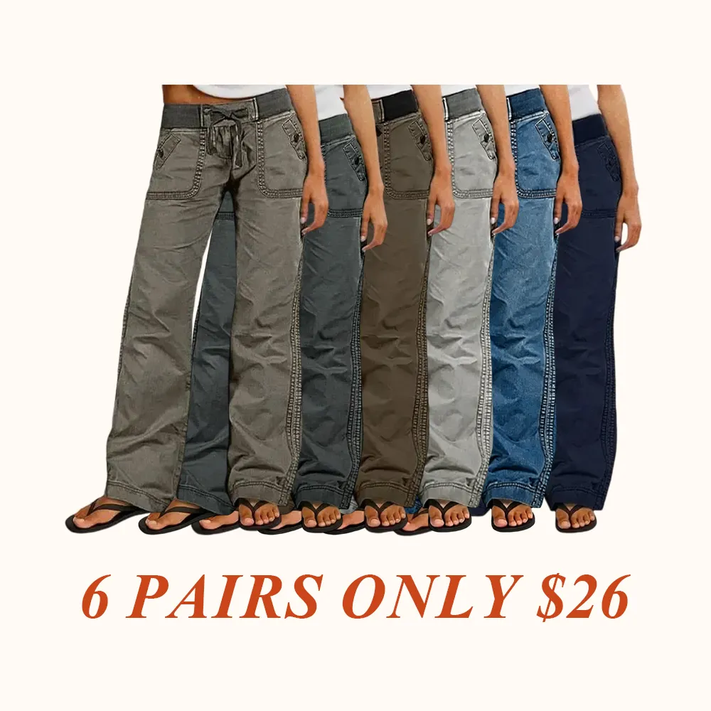 Solid Seam Detail Drawstring Mid Rise Straight Leg Pants High Stretch Fabric Women’s Wear Minimalist Fit Basic Style Multiple Colors