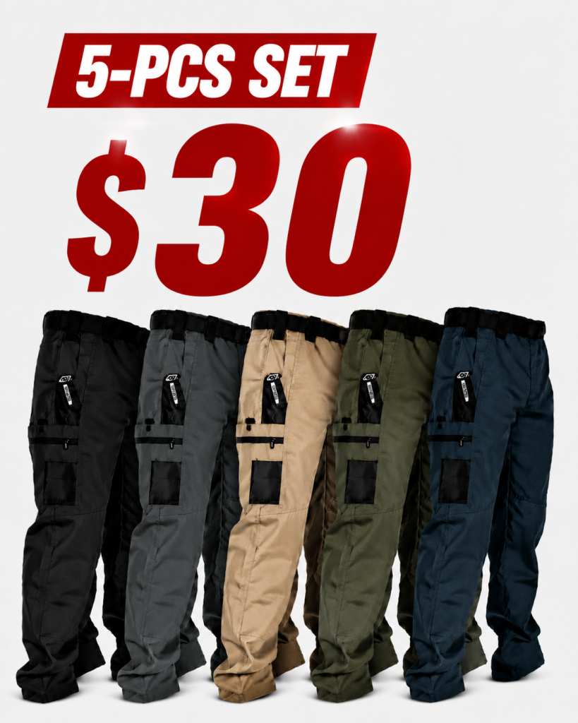 Men’s cargo pants, climbing pants, tactical pants, functional pants